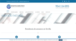 Desktop Screenshot of espartinasgeriatrico.com